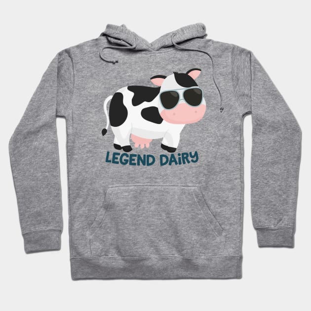 Legend Dairy Hoodie by FunUsualSuspects